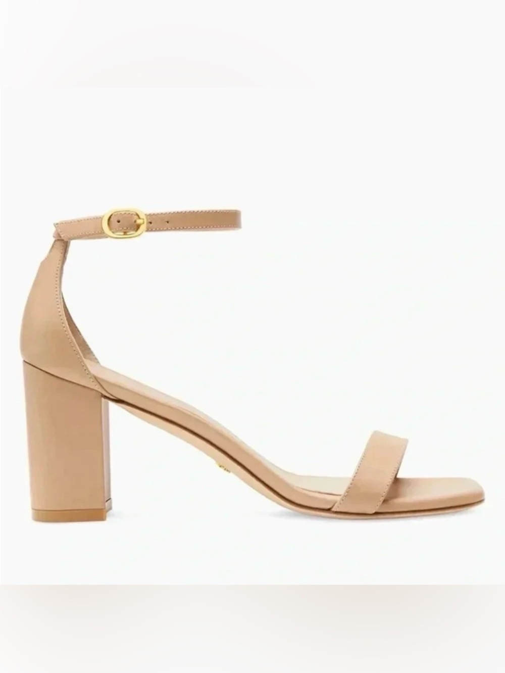 Stuart Weitzman Nearly Nude tan sandals size 11